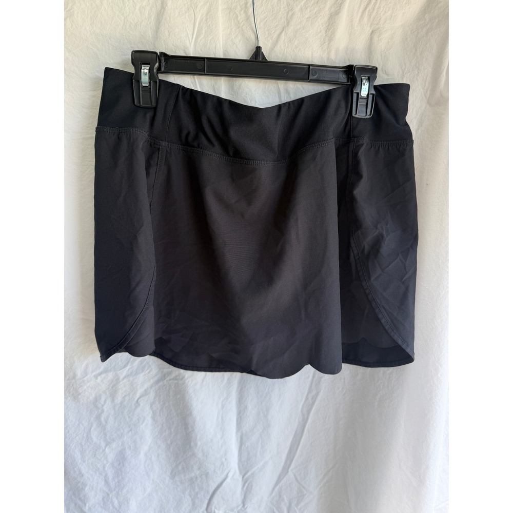 MPG Mondetta Performance Gear Black Athletic Skort Women Large TennisGolfRunning